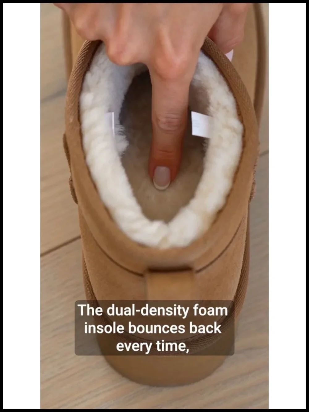 Genuine Leather Fuzzy Lined Platform Ankle Boots Winter Snow Boots